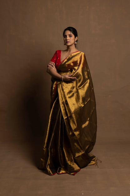 Mayura Gold Tissue Saree