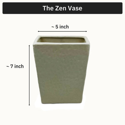 Set of 2 Face Vases (Rectangular)