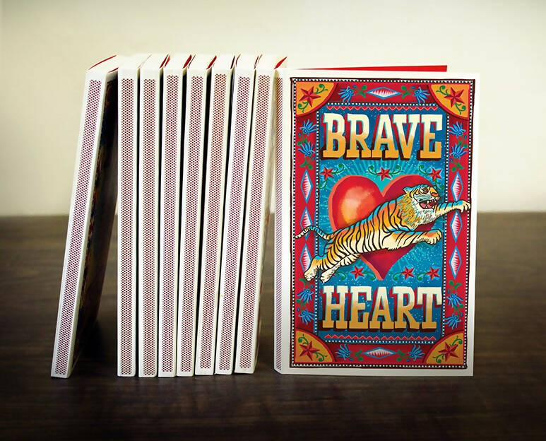 Brave Heart Match Notebook