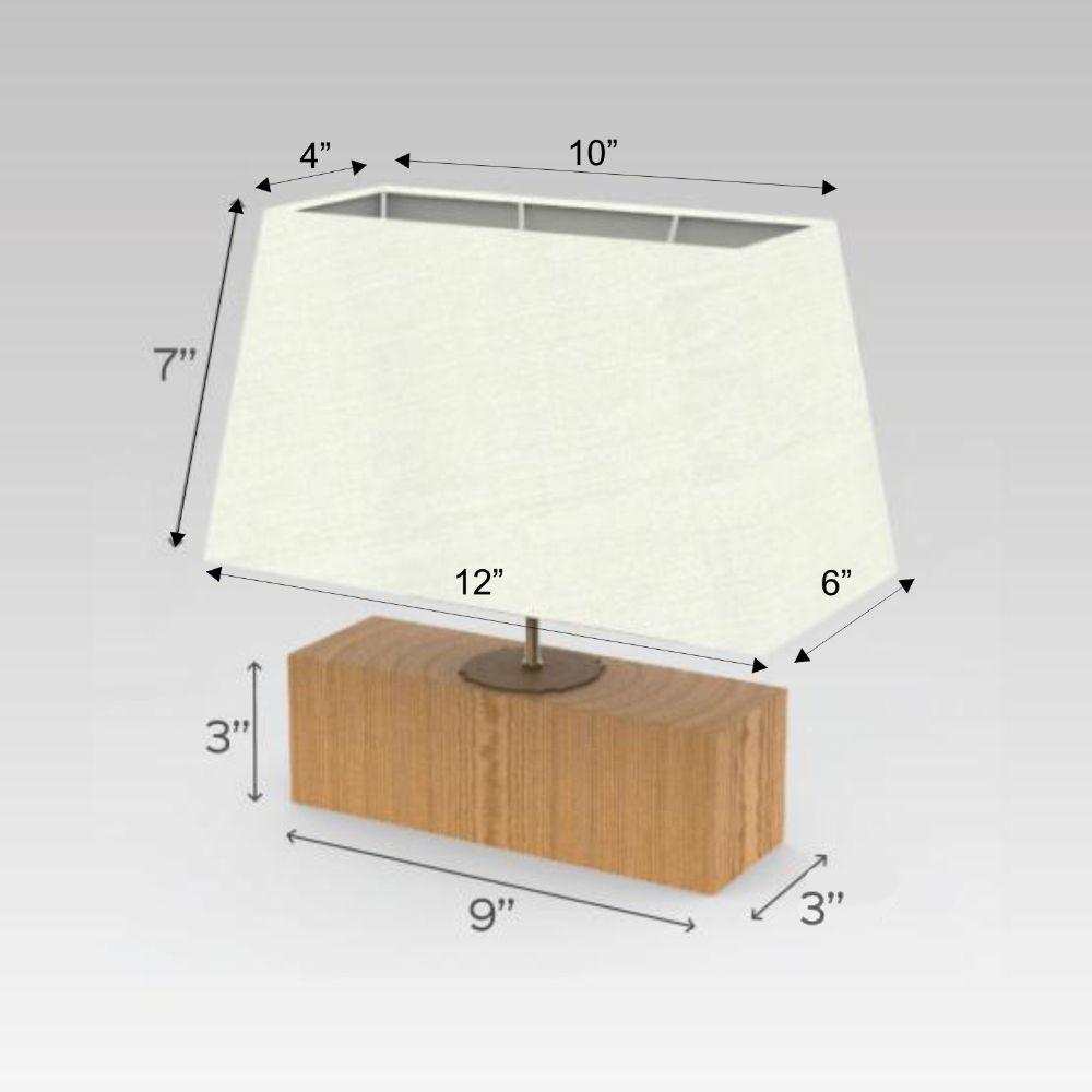 Rectangle Flower Garden Lamp