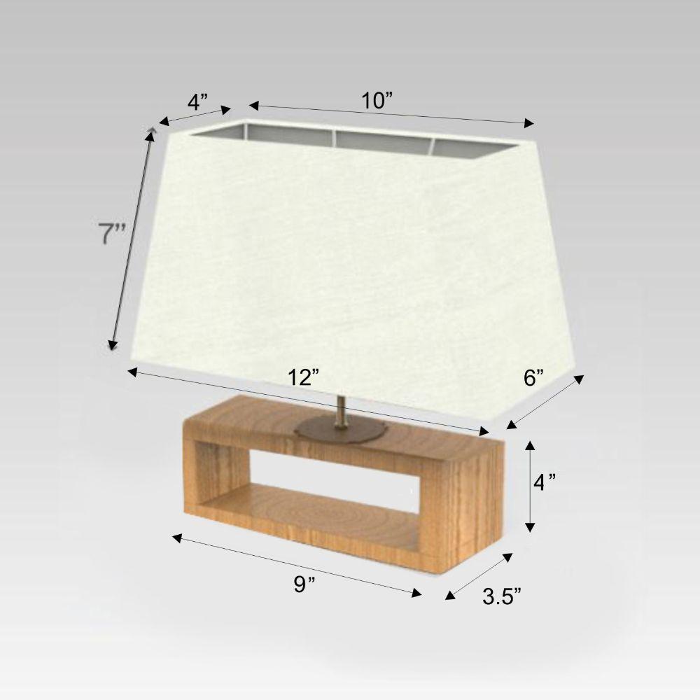 Rectangle Flower Garden Lamp
