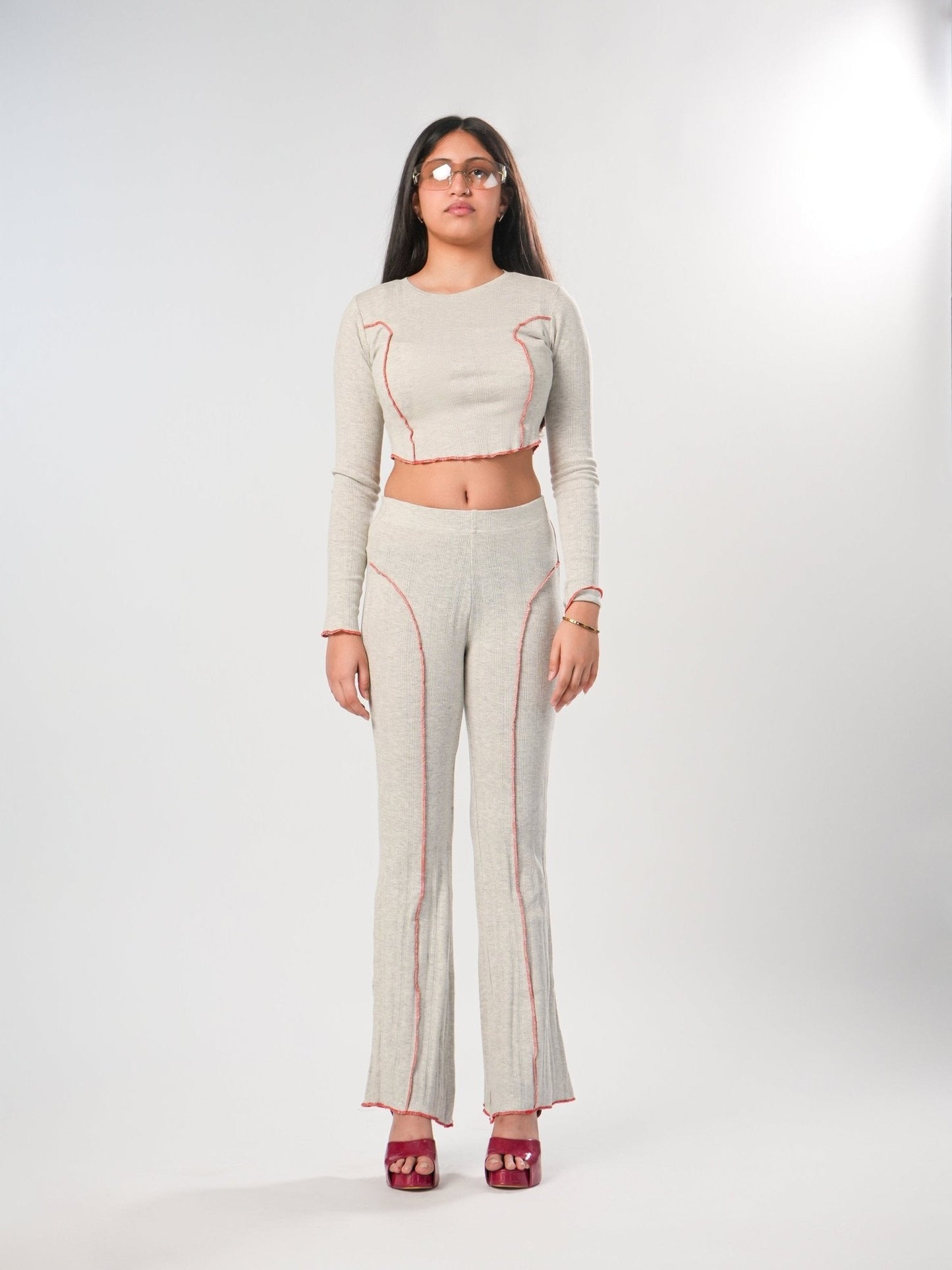 Silvia Grey Co-Ord Set