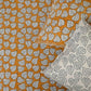 Autumn Fall Handblock Printed Cotton Bedsheet