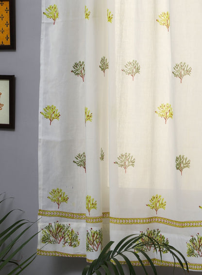 Envy Zinnia Cotton Window Curtain