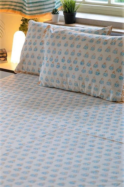 Everfresh Handblock Printed Cotton Bedsheet