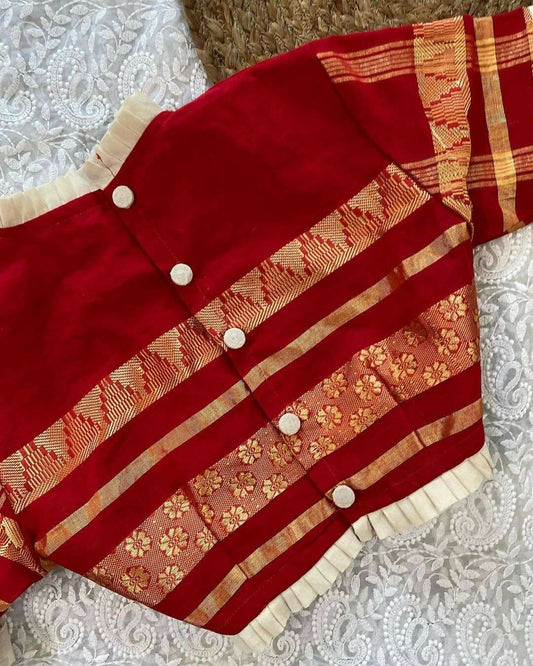 Tashree Red Blouse