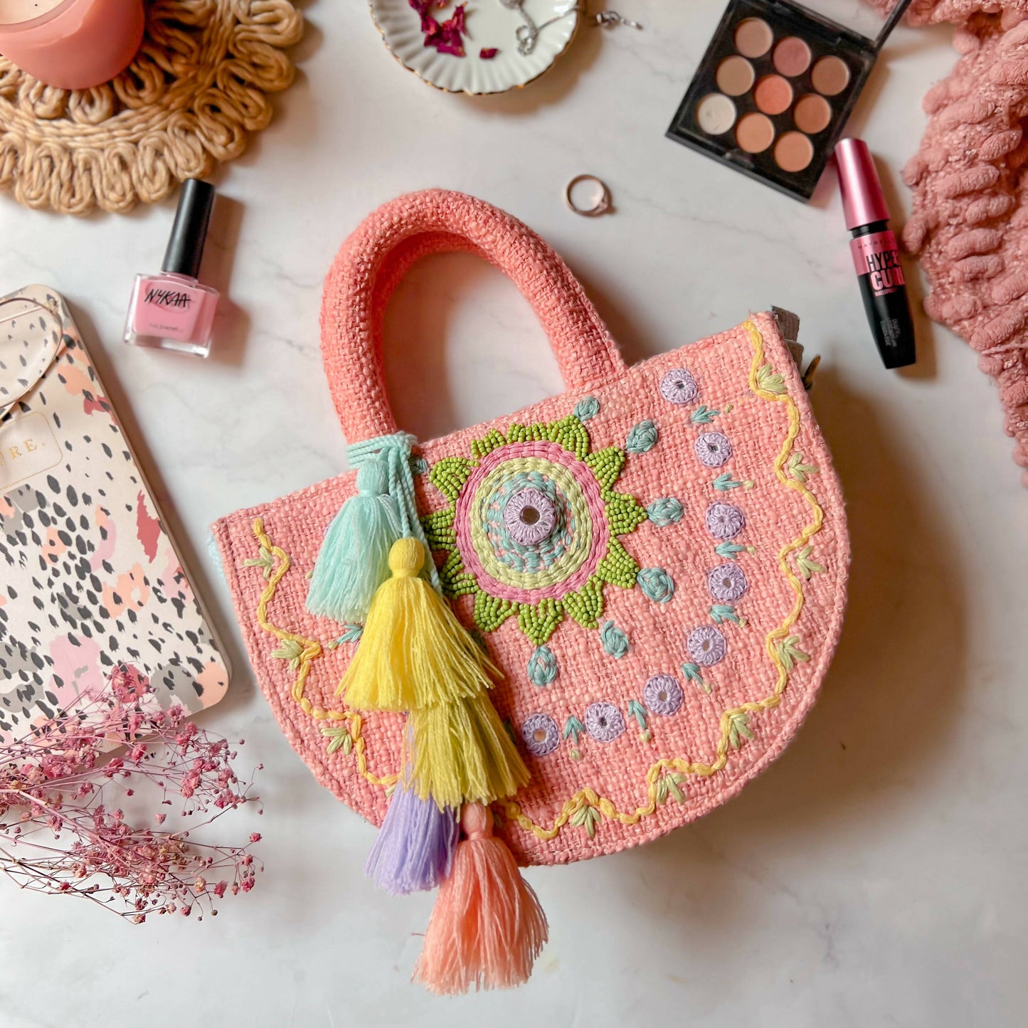 Dreamy Dahlia Sling Bag