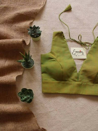 Green Petal Blouse