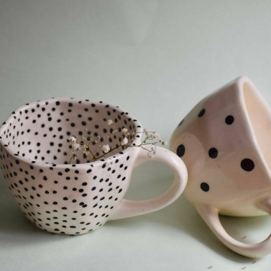 Our Polka Coffee Mugs - Set of 2