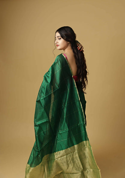 Green Vani Saree