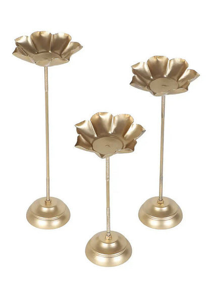 Small Lotus Detachable Tealight Holders - Set of 3