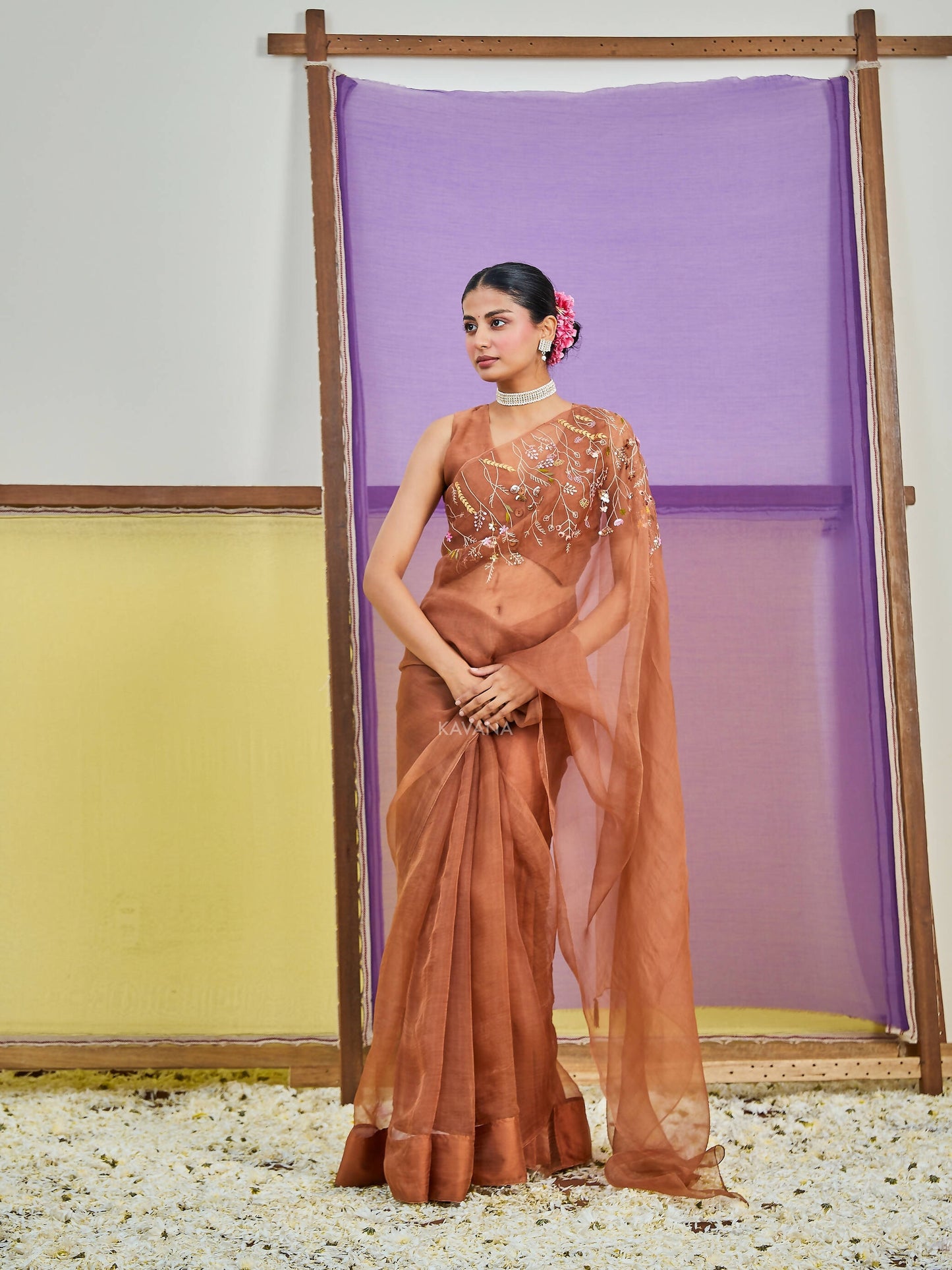 Dhara Silk Organza Saree