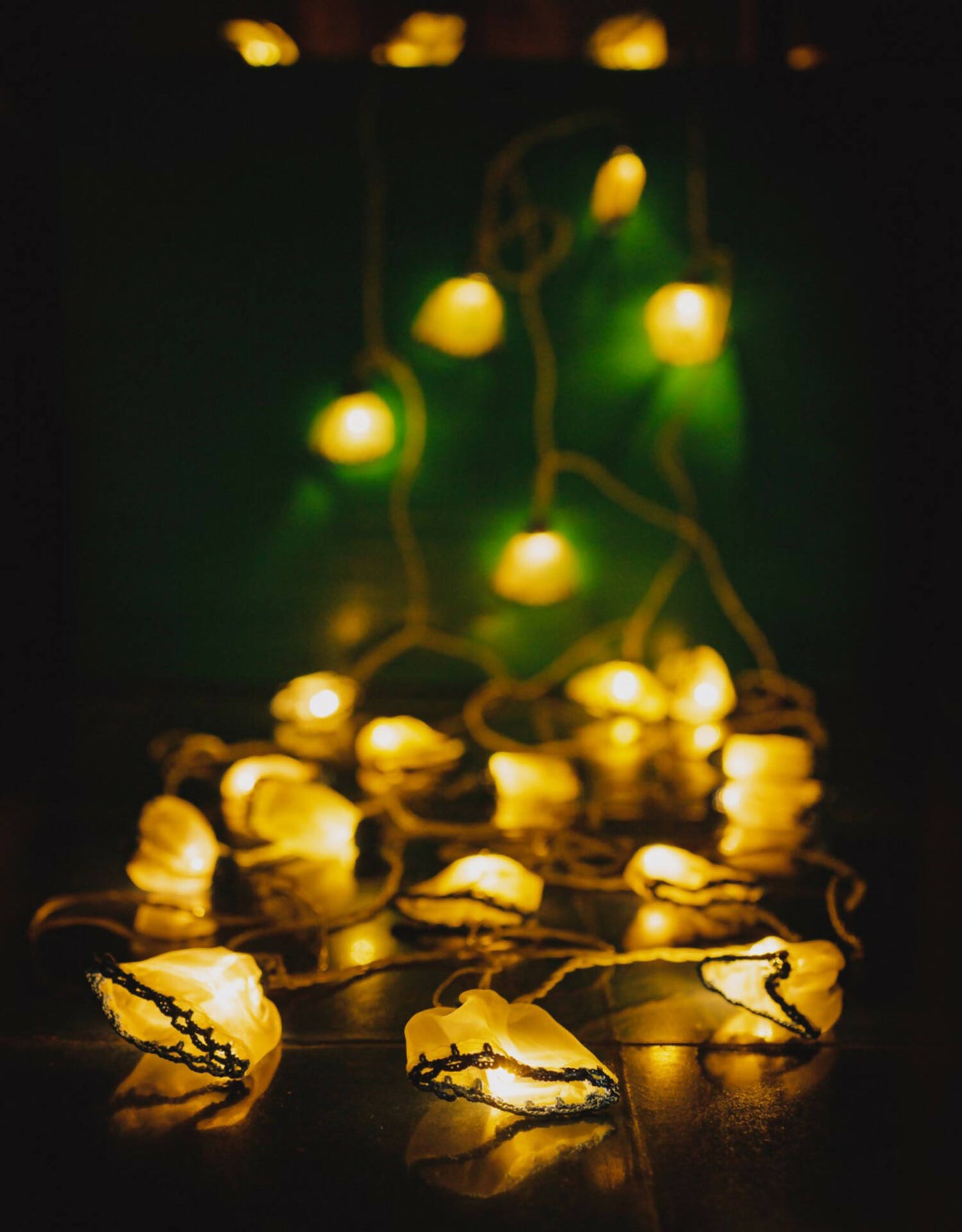 LED String Lights Blue Frock