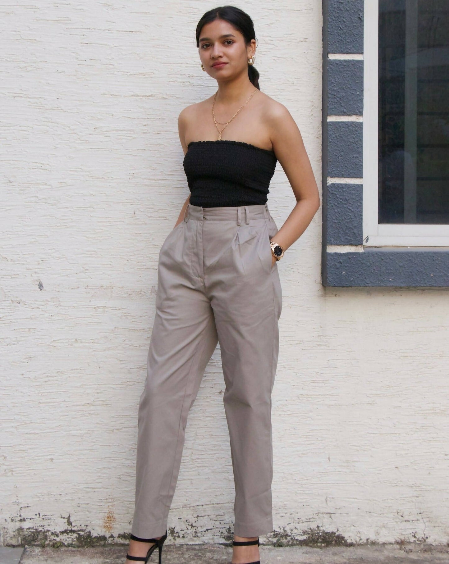 Wheat Cotton Pants