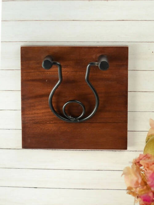 Napkin Holder Black Ring