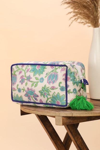 Zahra Pouch - Block Printed