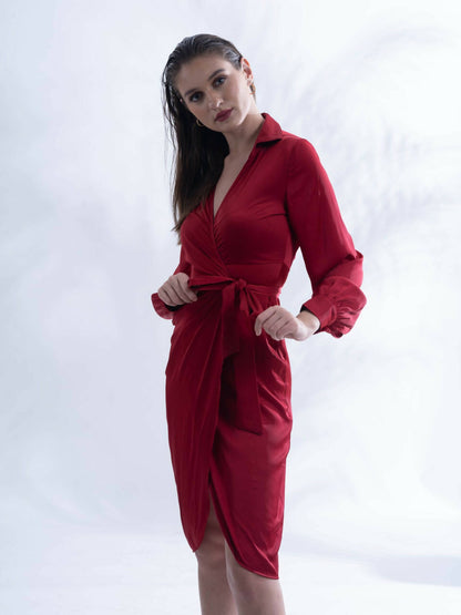 Forever Love – Satin Dress