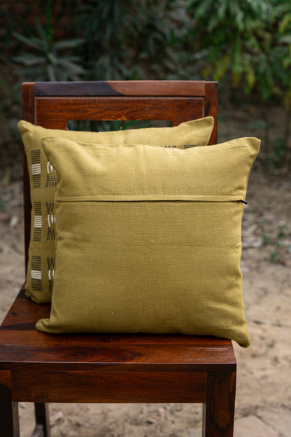 Naga Cushion Cover Brown